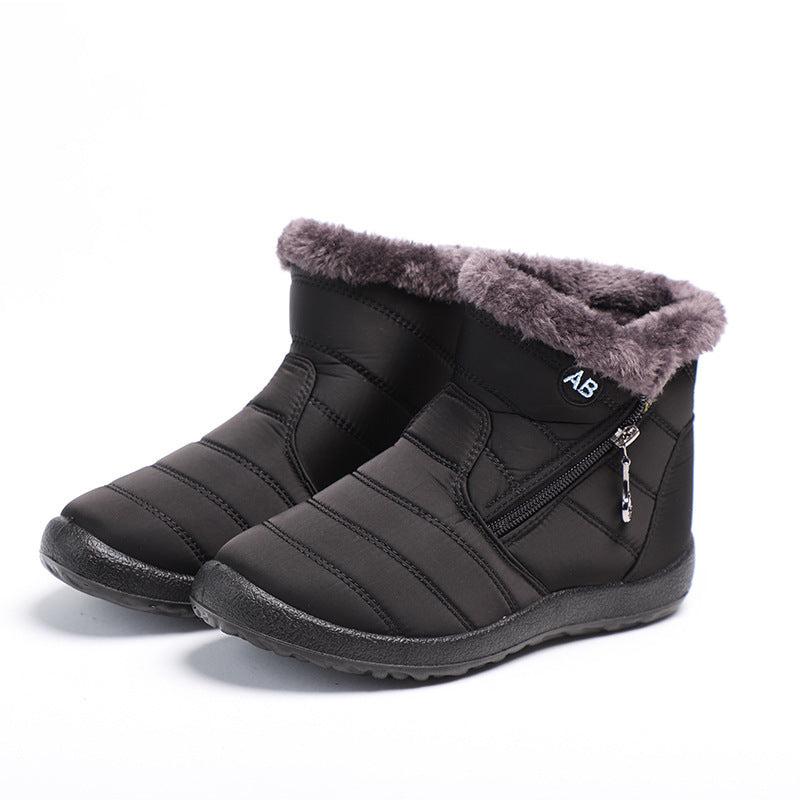 Solène | Bottines d'Hiver Fourrées Imperméables
