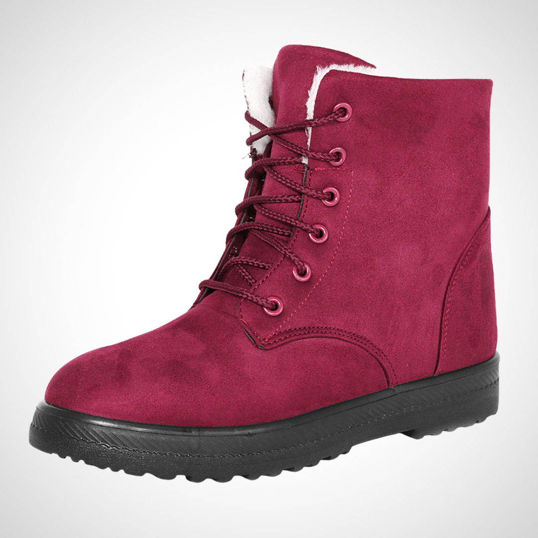 Émeline | Bottines d'Hiver à Lacets