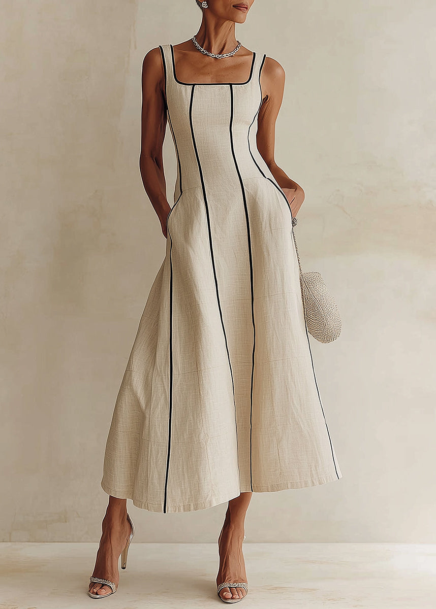 Christine – Robe Longue Minimaliste