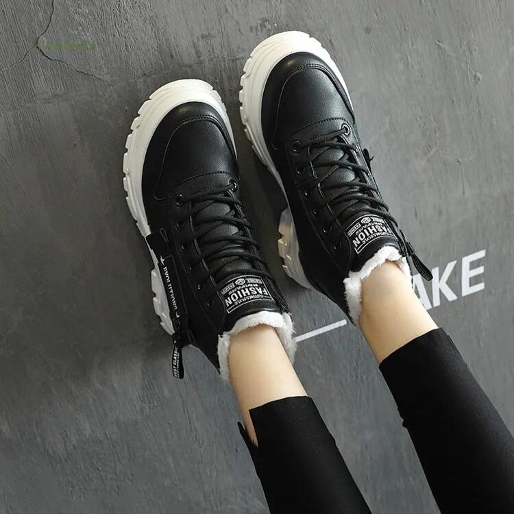 Solène | Bottes d'Hiver Imperméables Doublées