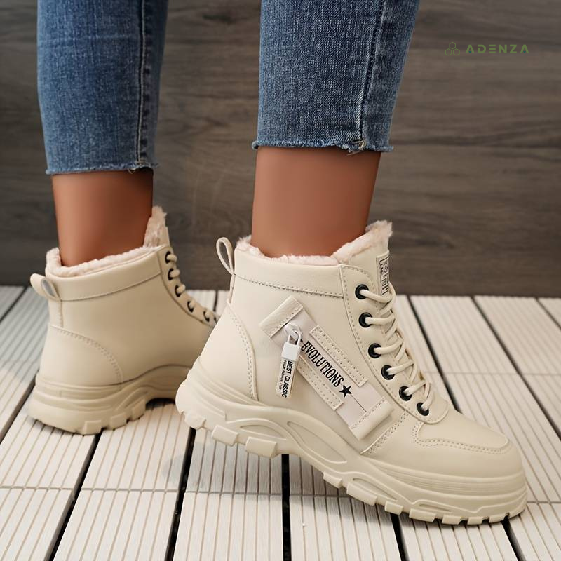 Solène | Bottes d'Hiver Imperméables Doublées