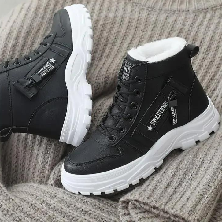 Solène | Bottes d'Hiver Imperméables Doublées