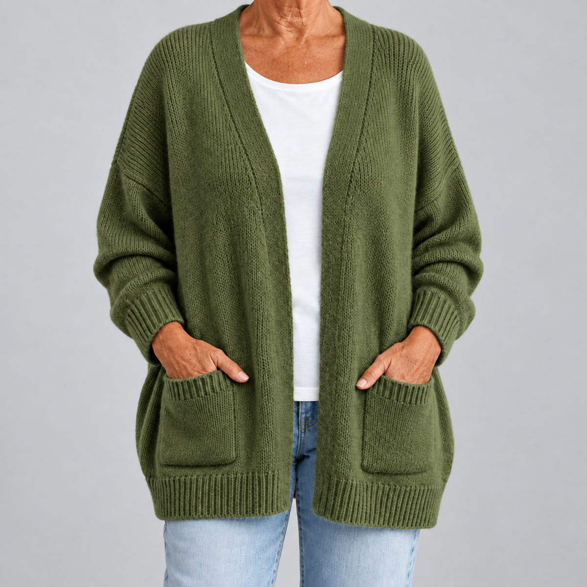 Marta | Cardigan ouvert avec poches