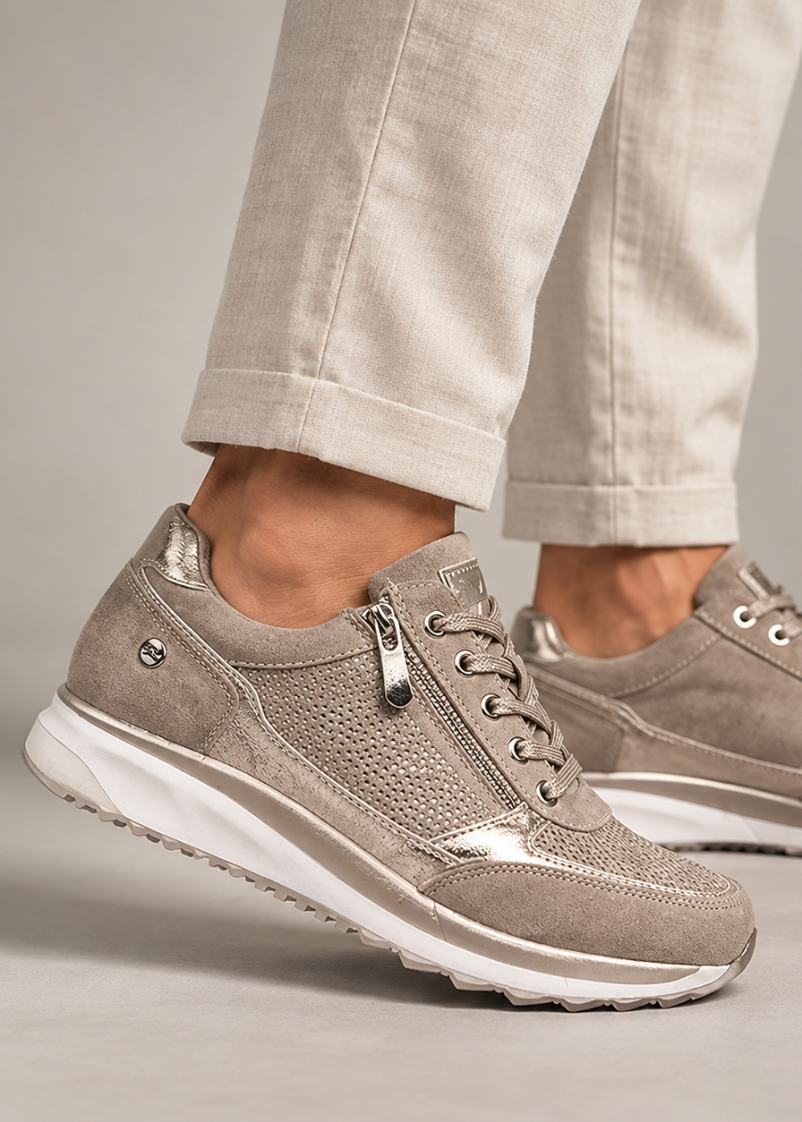 Muriel – Baskets Confort à Fermeture Zippée
