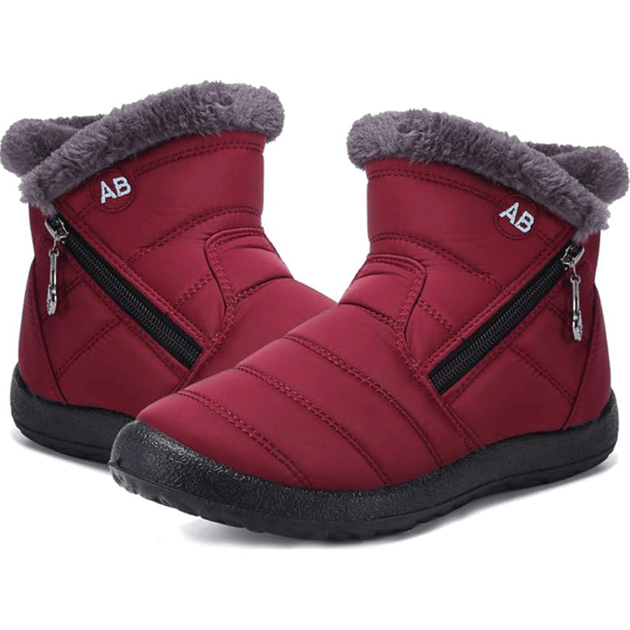 Solène | Bottines d'Hiver Fourrées Imperméables