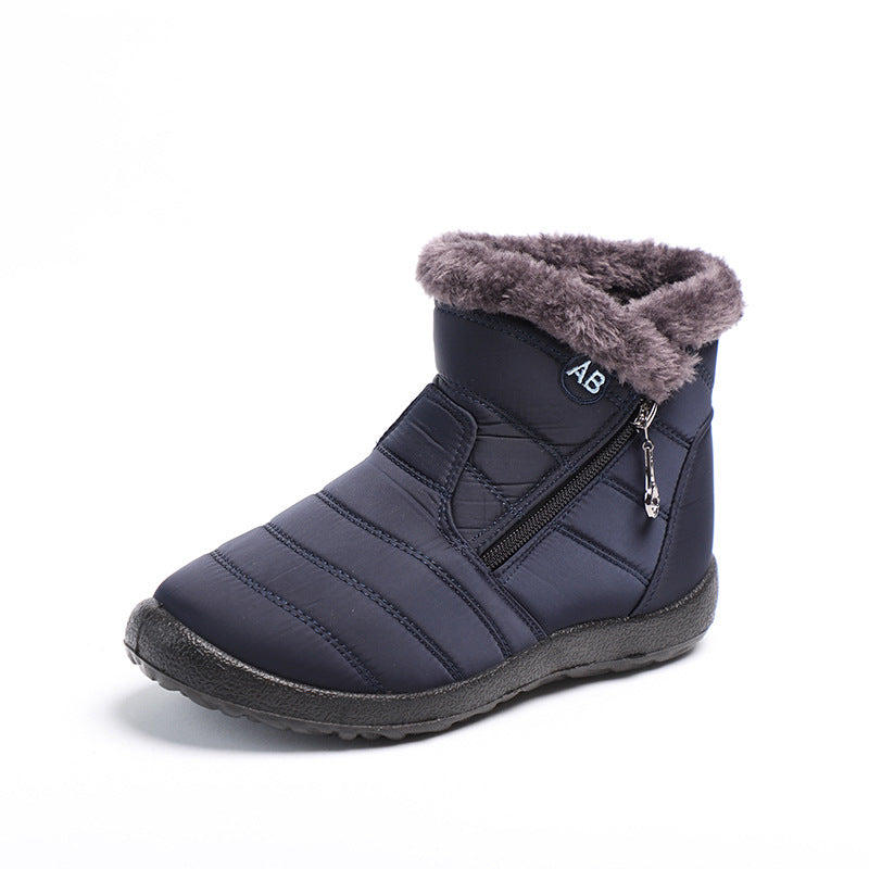 Solène | Bottines d'Hiver Fourrées Imperméables