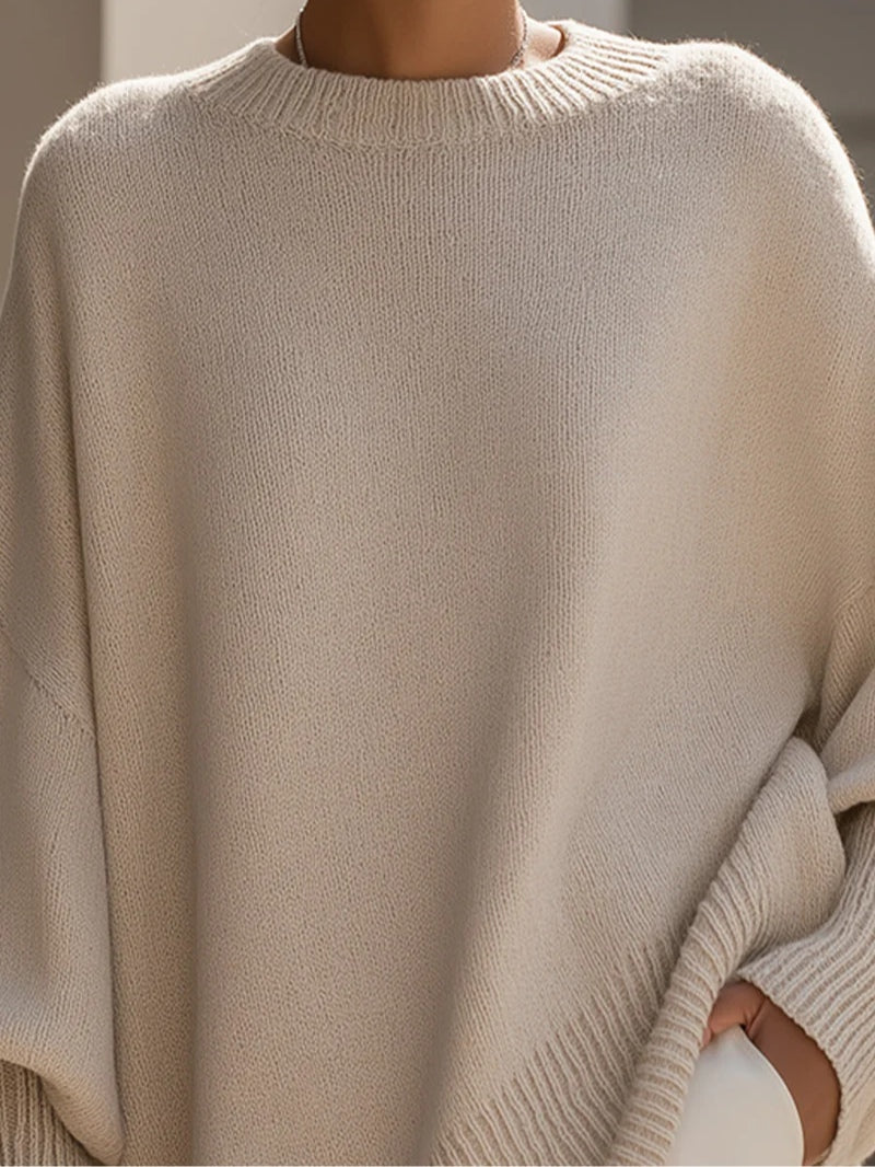 Colette - Pull Oversize Élégant et Confortable