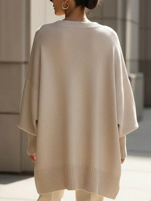 Colette - Pull Oversize Élégant et Confortable